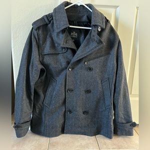 Men’s Gray Express Wool Jacket